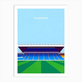 Elland Road Leeds United Print Art Print