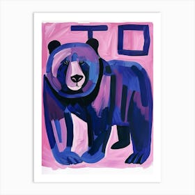 Bear Illustration Art Print