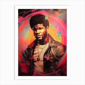 Usher (1) Art Print