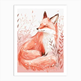 Red Fox 3 Art Print