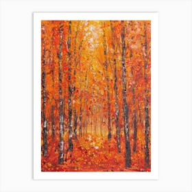 Autumn Forest 1 Art Print