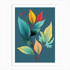 Autumn Leaves 28 Art Print