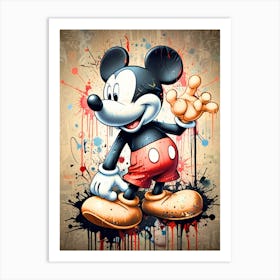 Mickey Mouse 1 Art Print