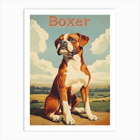 Boxer Art Print