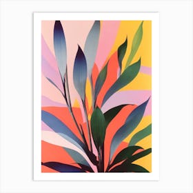 Yucca Colourful Illustration Art Print