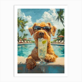 Whimsical Dogs 86 Art Print