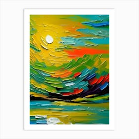 Abstract Painting 9 Art Print