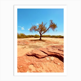 A Tree Of The Outback Art Print