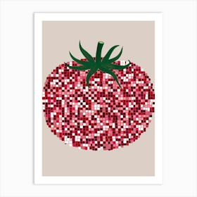 Tomato Mosaic Art Print