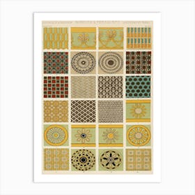 Vintage Pattern Illustration, Owen Jones                   Art Print