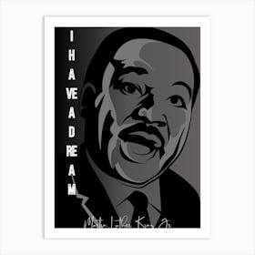 Martin Luther King Jr. Quotes Art Print