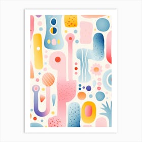 Abstract Pattern Art Print