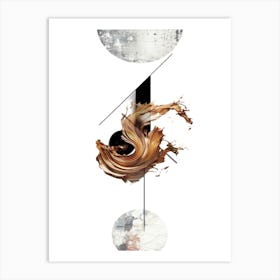 Poster Abstract Illustration Art 10 Art Print