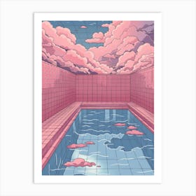 Pink Clouds In The Sky 8 Art Print