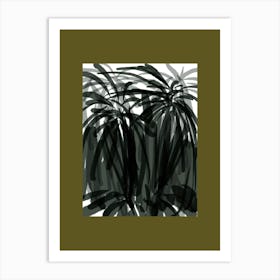 Palm Trees Art Print 3 Art Print