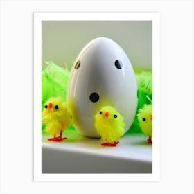 Easter Chicks 4 Art Print