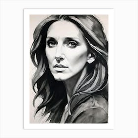 Celine Dion Art Print