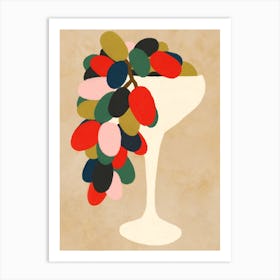 Grape Array Art Print