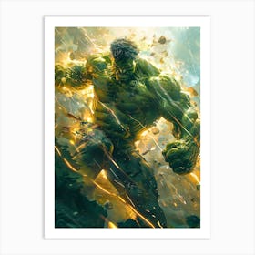 Hulk 05 Art Print