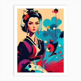 Geisha 86 Art Print