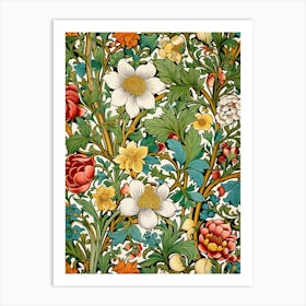 William Morris Wallpaper 17 Art Print