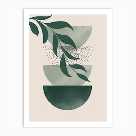 Botanical Abstract Art Art Print