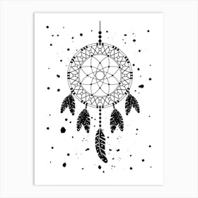 Dream catcher Art Print