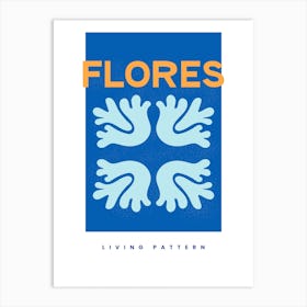 Flores  Art Print