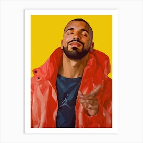 Drake Meme Drakeposting Yes Art Print