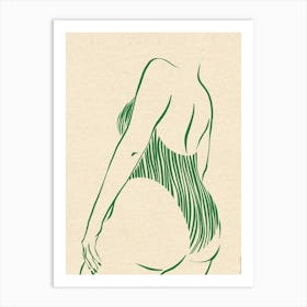 Curves And Lines Art Print