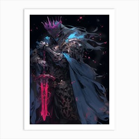 Dark King Art Print