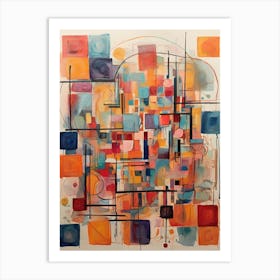 Abstract Painting 4 Art Print