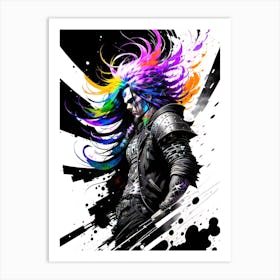 Rainbow Man 2 Art Print