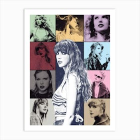 Taylor Swift 6 Art Print