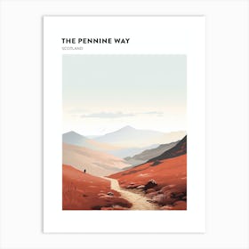 The Pennine Way Scotland 2 Hiking Trail Landscape Poster Art Print