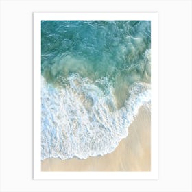 Beach - Beach Stock Videos & Royalty-Free Footage 13 Art Print