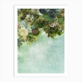 Sea Sponge II Storybook Watercolour Art Print