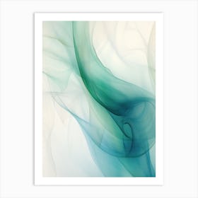 Abstract Smoke Art Print