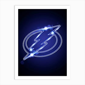 Tampa Bay Lightning 1 Art Print