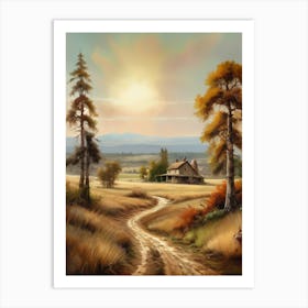 Country Road 6 Art Print