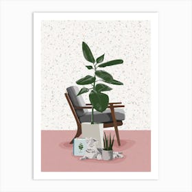 Succulent Plant 6 Art Print