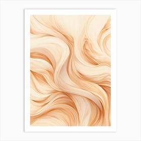 Abstract Wavy Background 1 Art Print