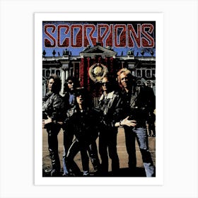 Scorpions band music 2 Art Print