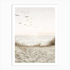 Sand Dunes 1 Art Print