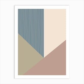 Boho Abstract Three Art Print