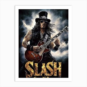 Slash Game N'Record Art Print