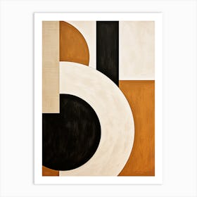 Vintage Visions; Mid Century Geometrics Art Print