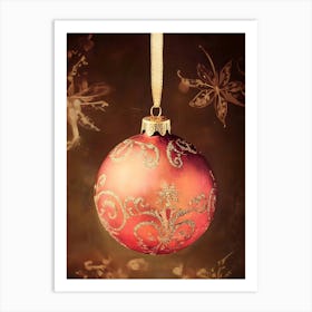 Christmas Ornament 2 Art Print