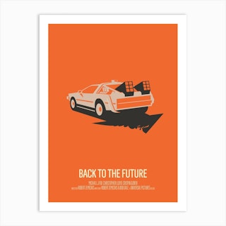 Back To The Future Art Print