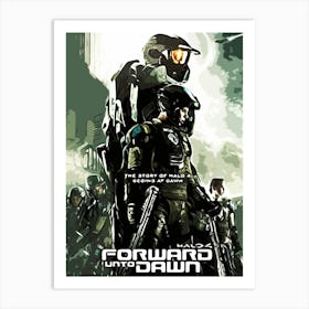 halo Forward Into Dawn Art Print